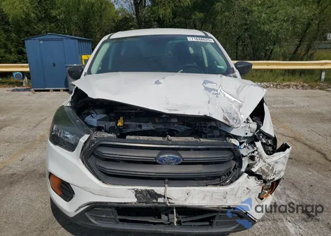 2018 Ford Escape S из США, поврежденный, VIN 1FMCU0F77JUB42891